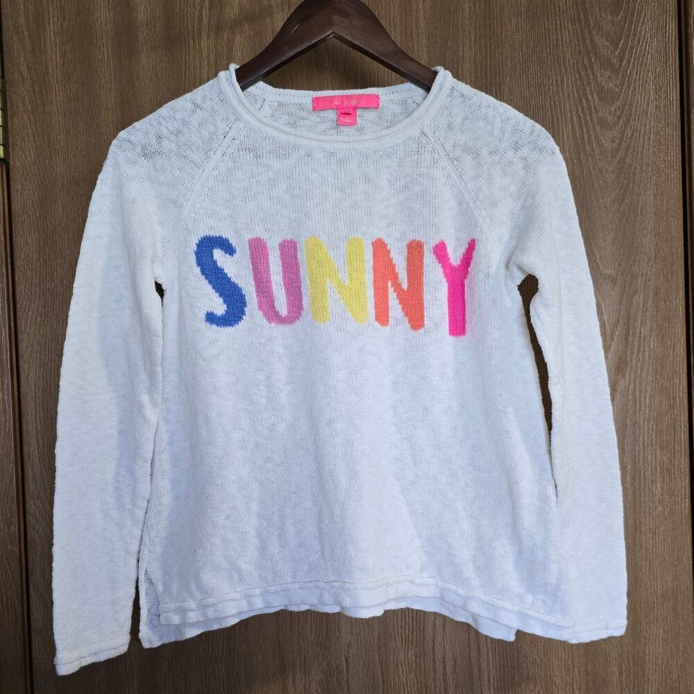 Lilly Pulitzer Danette Sunny Sweater Resort White - Picture 2 of 8